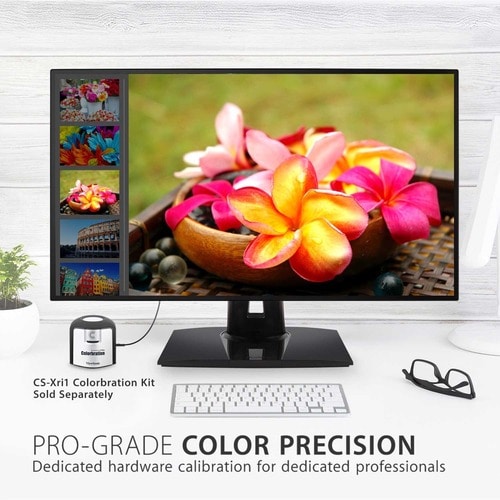 Monitor LED ViewSonic ColorPro VP2768a-4K de 27" con resolución 4K UHD y relación de aspecto 16:9