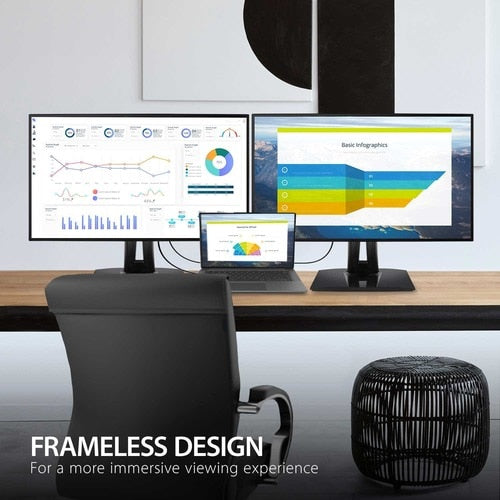 Monitor LED ViewSonic ColorPro VP2768a-4K de 27" con resolución 4K UHD y relación de aspecto 16:9