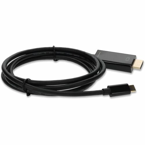 AddOn 6ft (~2m) USB-C 3.1 Male to HDMI Male Adapter Cable