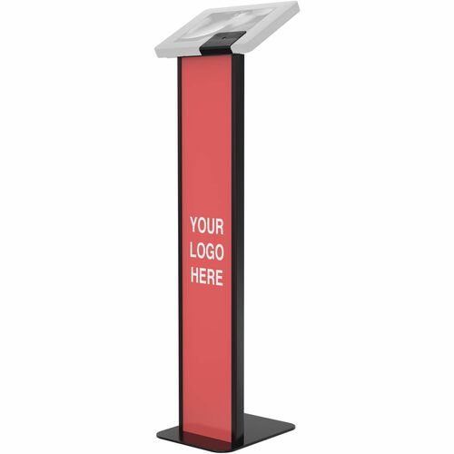 CTA Digital Premium Floor Stand Kiosk with Graphic