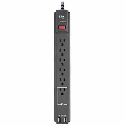 Tripp Lite by Eaton Safe-IT TLP610BUAM 6-Outlet Surge Suppressor/Prote