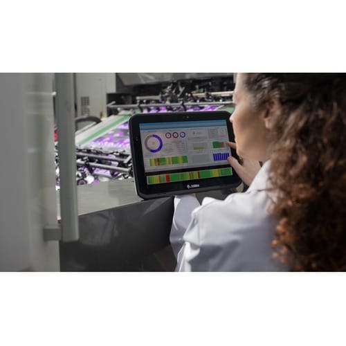 Zebra ET80 Rugged Tablet - 12\" QHD - 8 GB - 128 GB SSD - Windows 10 Pro 64-bit