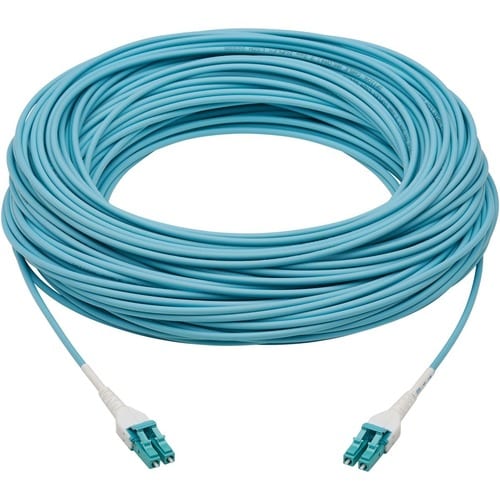 Tripp Lite by Eaton N821-100M-AQ-AR Fiber Optic Duplex Network Cable - 328.1 ft