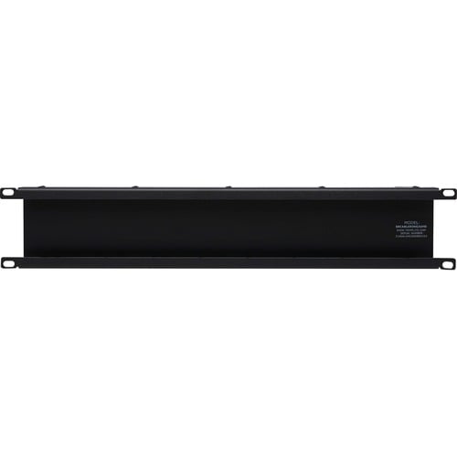 Tripp Lite by Eaton Horizontal Cable Manager - Metal Rings, Black, 2U - Horizontal Cable M