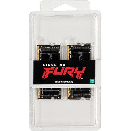 32GB 2933MHZ DDR4 CL17 SODIMM KIT OF 2 1GX8 FURY IMPACT