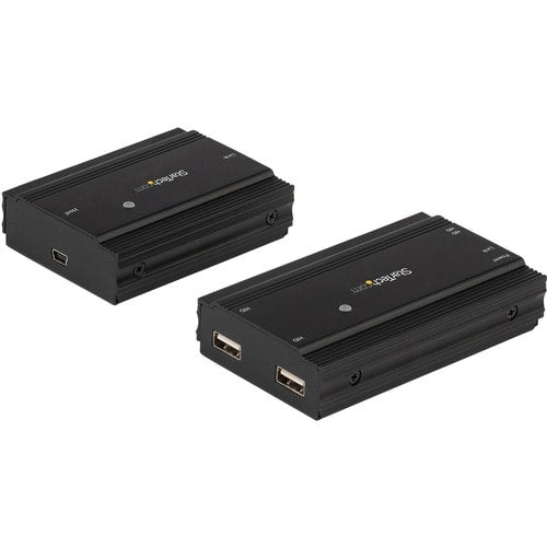 Concentrador extensor USB 2.0 de 4 puertos StarTech.com sobre cable Ethernet CAT5e/CAT6