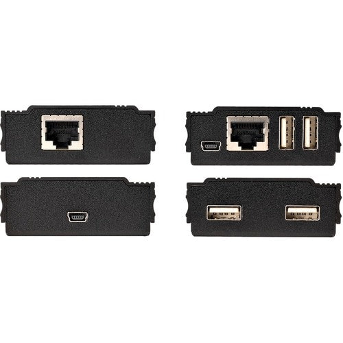 Concentrador extensor USB 2.0 de 4 puertos StarTech.com sobre cable Ethernet CAT5e/CAT6