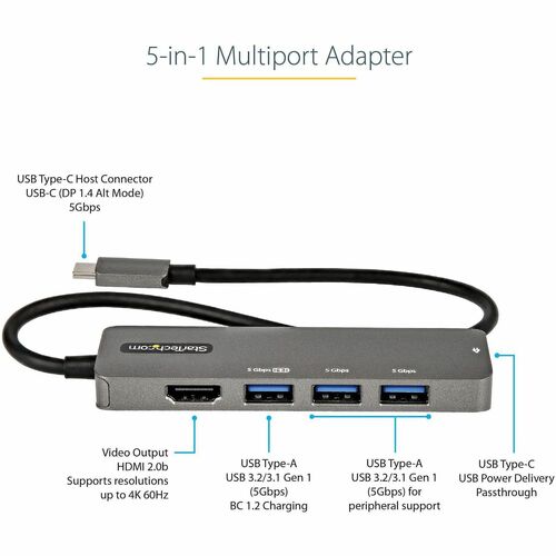 Adaptateur multiport USB-C StarTech.com, USB