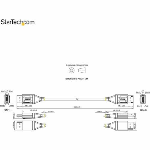 StarTech.com 10ft (3m) VESA Certified DisplayPort 1.4 Cable
