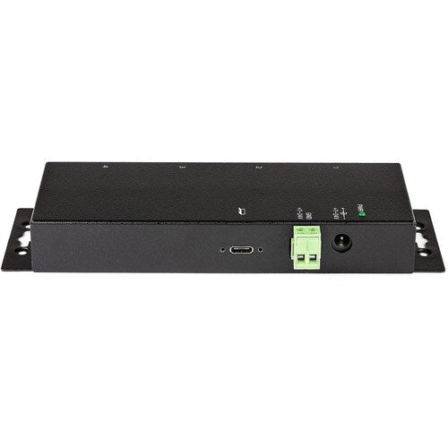 StarTech.com Concentrador USB-C industrial de metal de 4 puertos y 10 Gbps, 2 puertos USB-C y 2 puertos USB