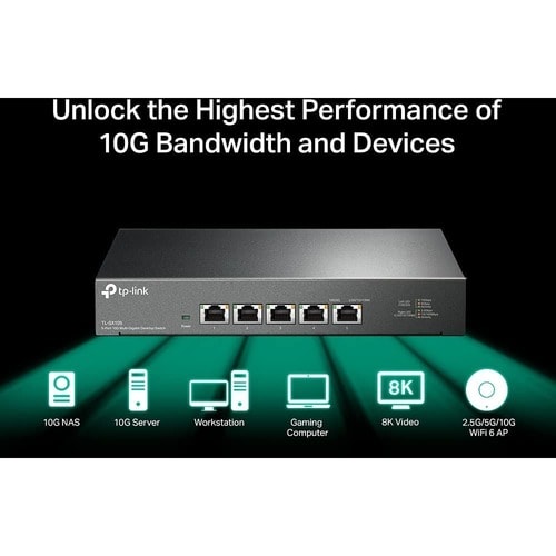 5PORT 10G MULTI-GIGABIT DESKTOP SWITCH