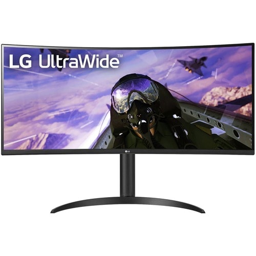 LG Ultrawide 34WP65C-B 34\" Class UW-QHD Curved Screen Gaming LCD Monitor