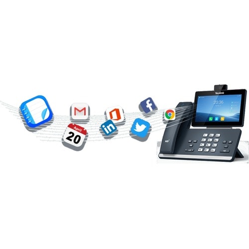 SMART BUSINESS IP PHONE W/ CAMERA WRLS HANDSET