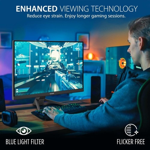 Moniteur LED Full HD ViewSonic Entertainment VX2467-MHD 24 pouces - 16:9
