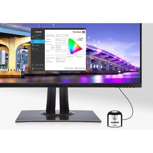 Écran Viewsonic 32 pouces, dalle IPS, résolution 3840 x 2160 - 31,5 pouces visible - en