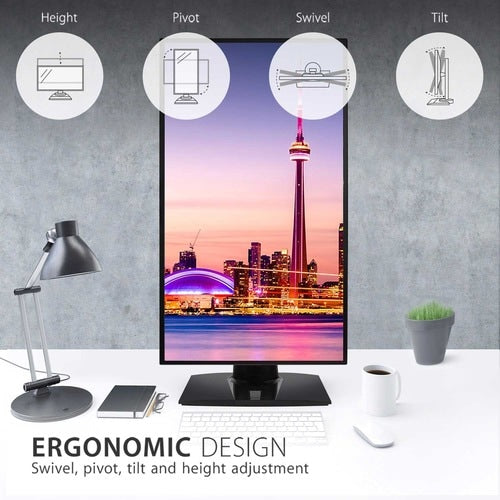 Écran Viewsonic 32 pouces, dalle IPS, résolution 3840 x 2160 - 31,5 pouces visible - en