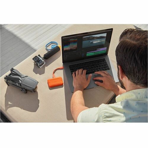 4TB LACIE RUGGED SSD USB 3.1TYPE C 2.5SE (STHR4000800)