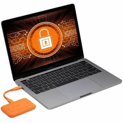 4TB LACIE RUGGED SSD USB 3.1TYPE C 2.5SE (STHR4000800)