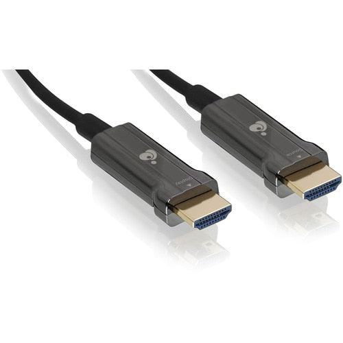 Cable óptico activo HDMI IOGEAR 10K de 100 pies.