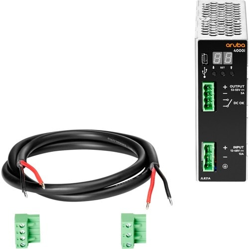HPE 4000i POE 54VDC 240W 12-48VDC DIN Power Supply - DIN - 54 V DC Out