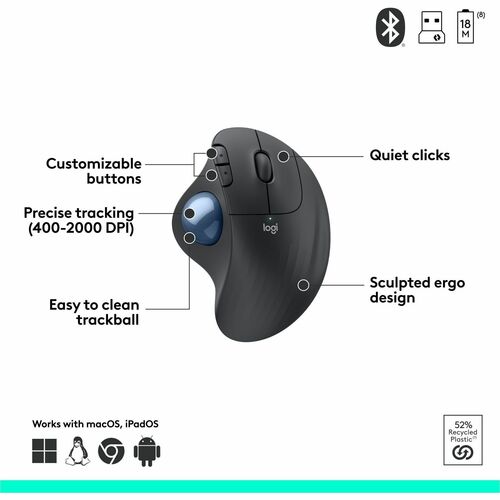 ERGO M575 PARA EMPRESAS GRAFITO