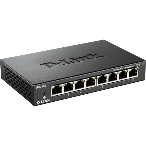 CONMUTADOR DE ESCRITORIO NO ADMINISTRADO DE 8 PUERTOS GIGABIT
