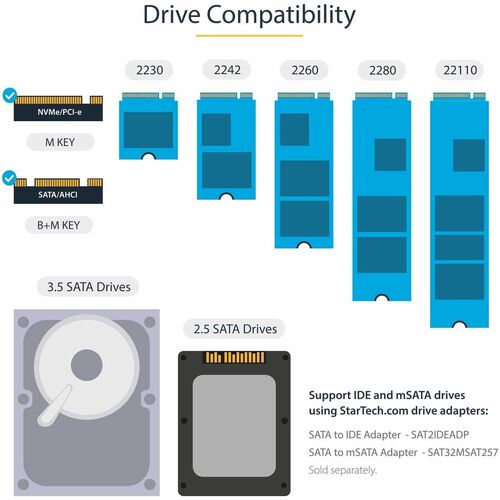 DUPLICATEUR ET EFFACEUR AUTONOME M.2 SATA M.2 NVME HDD/SSD