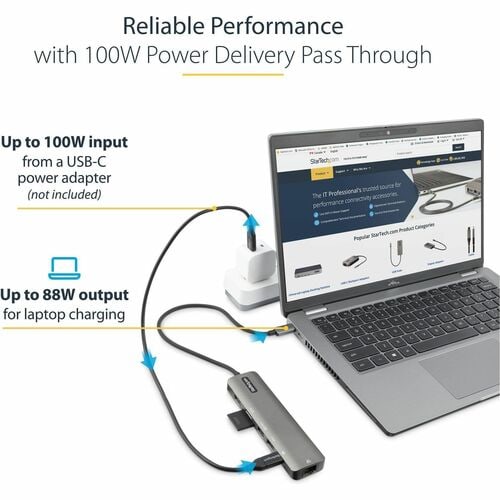 Adaptador multipuerto USB C de StarTech.com, USB