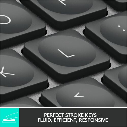 Clavier sans fil rétroéclairé Logitech MX Keys Mini, minimaliste et compact