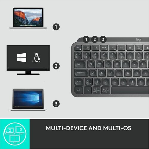 MX KEYS MINI POUR ENTREPRISE GRAPHITE