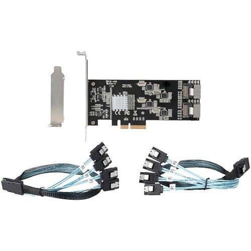 Tarjeta PCIe SATA de 8 puertos Tarjeta de expansión PCIe X4 SATA III de 6 GBPS