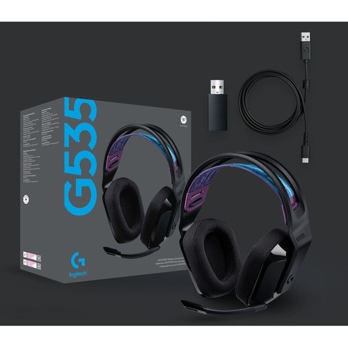 Casque de jeu Logitech G535 - Stéréo - USB