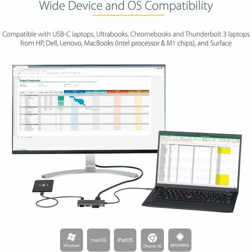 ADAPTADOR MULTIPUERTO USB-C 4K HDMI 100W PD 3.0 PASO A TRAVÉS/SD+MICROSD
