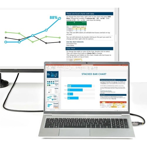 StarTech.com 10ft 3m Premium Certified HDMI 2.0 Cable