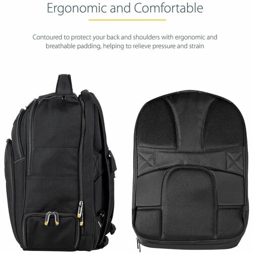 StarTech.com 15.6" Laptop Backpack w/ Removable Ac
