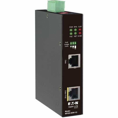 1PORT GIGABIT ETHERNET POE INJECTOR INDUSTRIAL 60W POE++ IP30