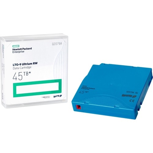 Pack de bibliothèque de 20 cartouches de données HPE LTO-9 Ultrium 45 To RW avec