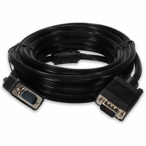 AddOn 3ft VGA Male to VGA Male Cable Black