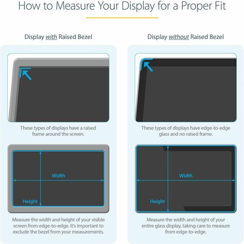 StarTech.com Monitor Privacy Screen for 23.8" Display