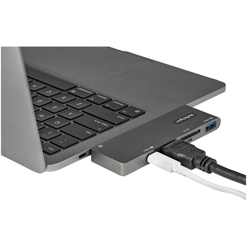 Adaptador multipuerto USB-C 4K 60 Hz USB-C a HDMI/PD/SD/USB 4K - Mac