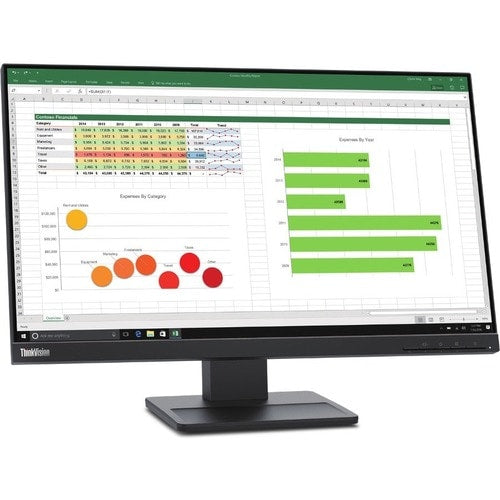 Monitor LED Lenovo ThinkVision E24q-20 de 24" WQHD - 16:9