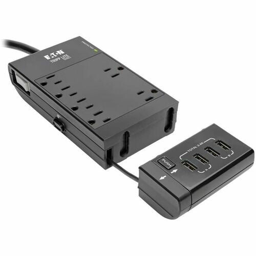 Tripp Lite by Eaton Safe-IT TLP68UBAM 10-Outlets Surge Suppressor/Prot
