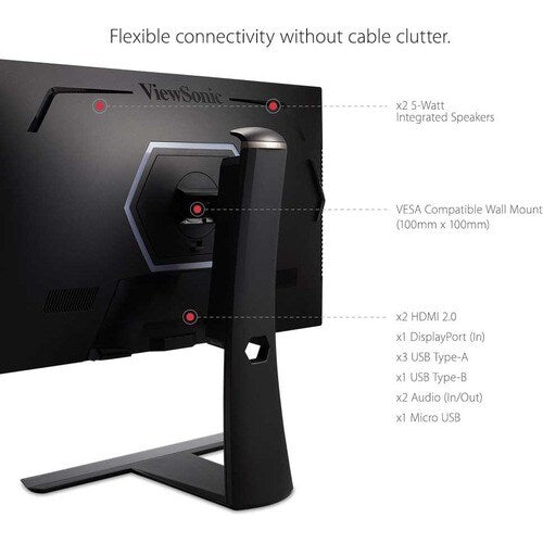 Monitor para juegos IPS de 32 pulgadas QHD, 165 Hz, 0,5 ms, 2560 x 1440, NVIDIA G-SYNC