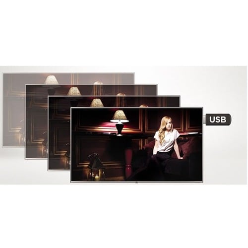 43 pouces LED de bord Rapport de contraste 1000000 GTOG Moteur XD Real Cinema
