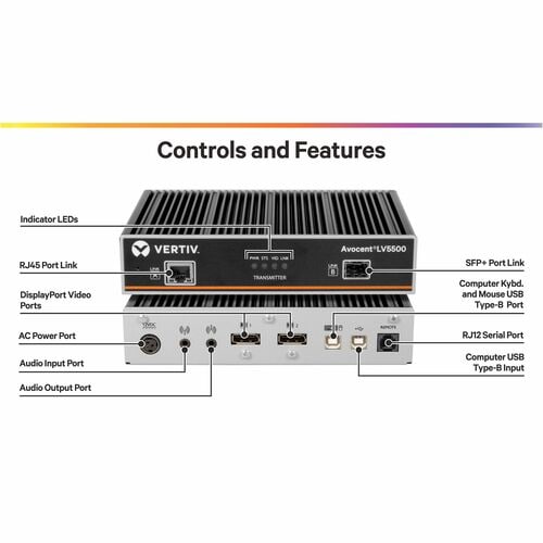 SINGLE EXTENDER DP 4K 60FPS USB 2.0