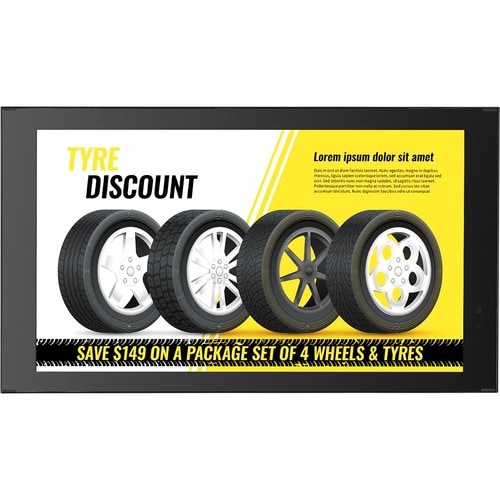 Écran d'extérieur LG 22XE1J-B FHD 1 500 nits, classé IP