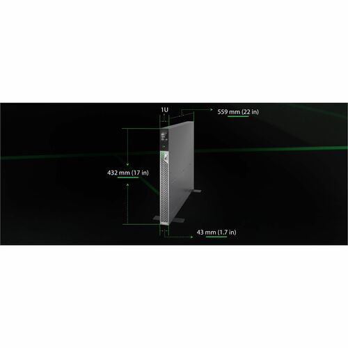 APC by Schneider Electric Smart-UPS Ultra 3000 VA convertible tour/rack
