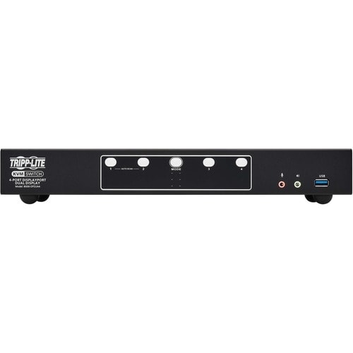 4PORT DISPLAYPORT DUAL DISPLAY KVM SWITCH 4K 60HZ USB 3.2 GEN 1