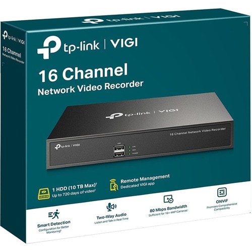 TP-Link 16 Channel Network Video Recorder - Network Video Recorder - HDMI