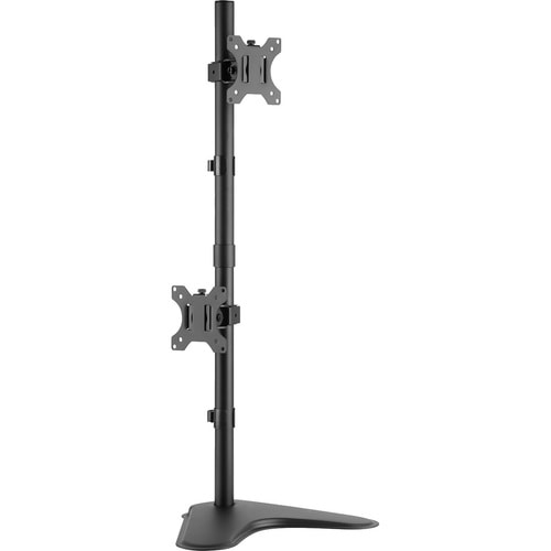 SUPPORT DE BUREAU POUR MONITEUR À DOUBLE EMPILAGE 13-32 PO INCLINABLE PIVOTANT ROTATIF